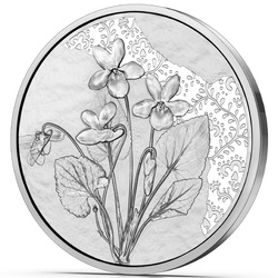 The Violet 10 euros en argent 2024