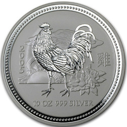 Lunar I: A kakas éve 10 uncia ezüst 2005
