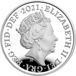 Sada 13 stříbrných mincí Velká Británie 2021 Proof