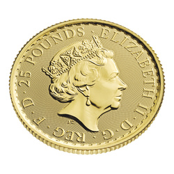 Britannia - Queen Elizabeth II 1/4 oz Gold 2023