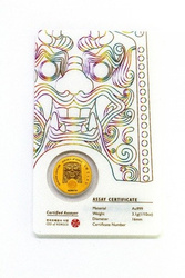 Chiwoo Cheonwang 1/10 oz arany 2018 (fehér)