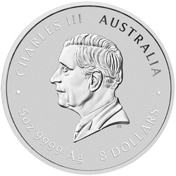 Perth Mint: Lunar III - Rok Węża kolorowany 5 uncji Srebra 2025