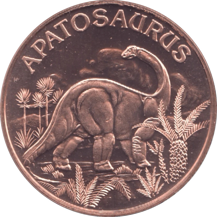 Apatosaurus 1 uncja Miedzi