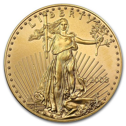 Amerykański Orzeł 1 uncja Złota 2008