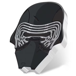 Niue: Star Wars Az Első Rend arcai – Kylo Ren színes 1 uncia ezüst 2022 Proof