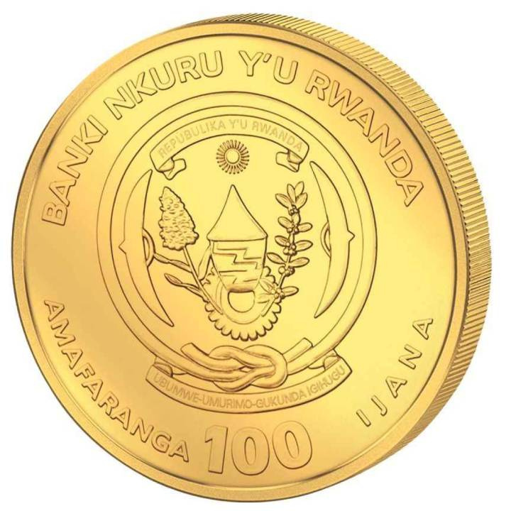 Rwanda: Lunar - Rok Konia 1/12 uncji Złota 2026