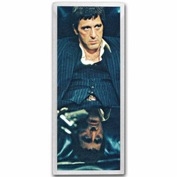 L'homme à la cicatrice - 40e anniversaire du film coloré 4 onces d'argent