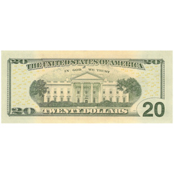 Bancnot SUA 20 dolari americani UNC