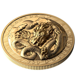 Canada: Year of the Dragon $350 Gold 2024 Proof Extraordinarily High Relief