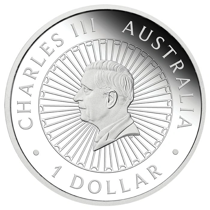 Wonders of Australia: The Outback 1 uncja Srebra 2026 Opal Proof
