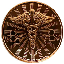 Enjoy, Celebrate, Relax 1 ounce of copper
