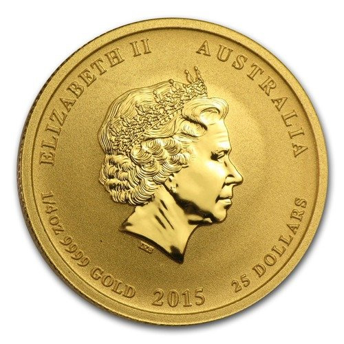 Lunar II: Jahr der Ziege 1/4 oz Gold