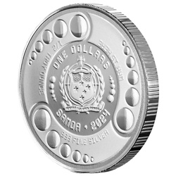 Samoa: Alien 1/2 uncji Srebra 2024 Prooflike