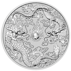 Double Dragon 1 oz Silver 2019