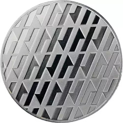 Asahi 1 once d'argent rond