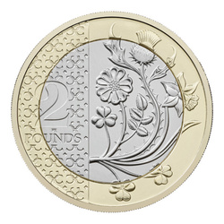 Serie de 13 monedas de cobre Reino Unido 2025