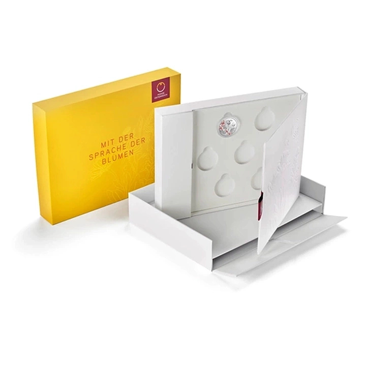 Collector case with companion book for The language of flowers series 