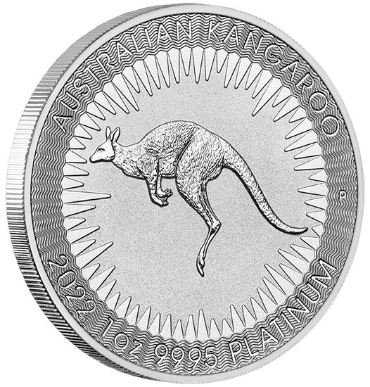 Ausztrál kenguru 1 uncia platina 2022