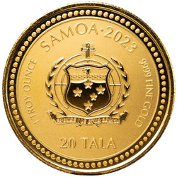 Samoa: The Teacher 1 oz Oro 2023 Proof
