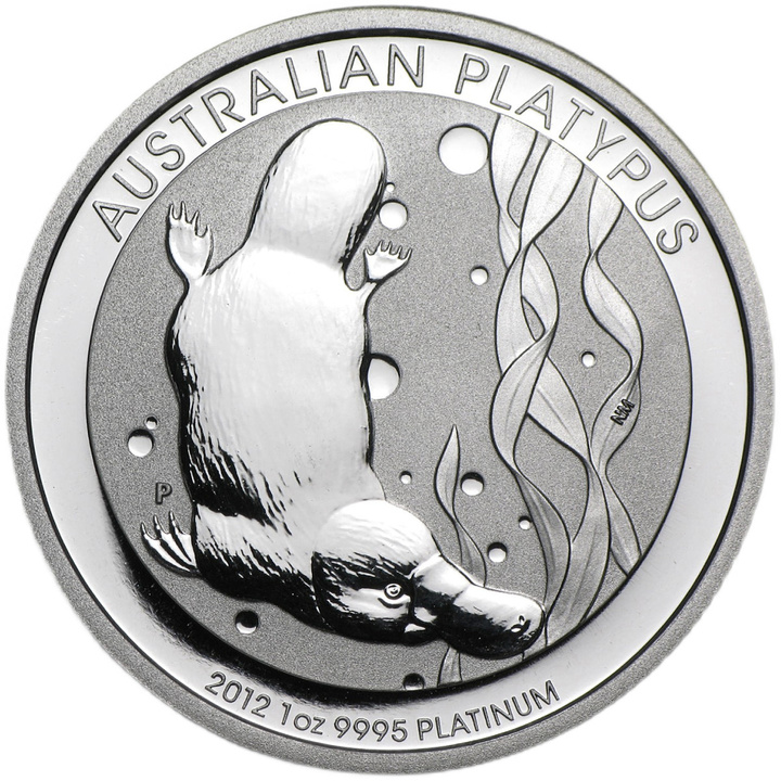 Australian Platypus 1 oz Platinum 2012