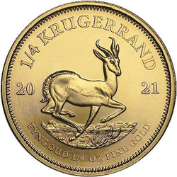 Krugerrand 1/4 uncji Złota 2021