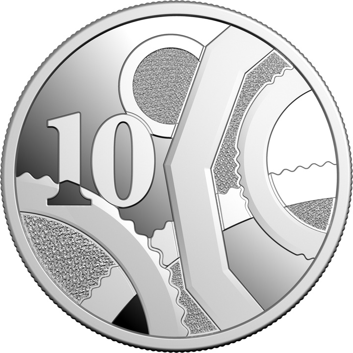 Set 6 monede 60th Anniversary of Decimal Currency CuNi/AlBr 2026 Proof