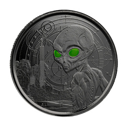 Set Ghana Alien 4 x 1/2 oz Plata 2021