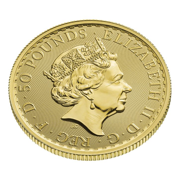 Britannia - Queen Elizabeth II 1/2 uncji Złota 2023