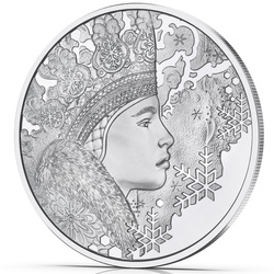 Secretos de Nieve 20 Euro Plata 2023 Proof