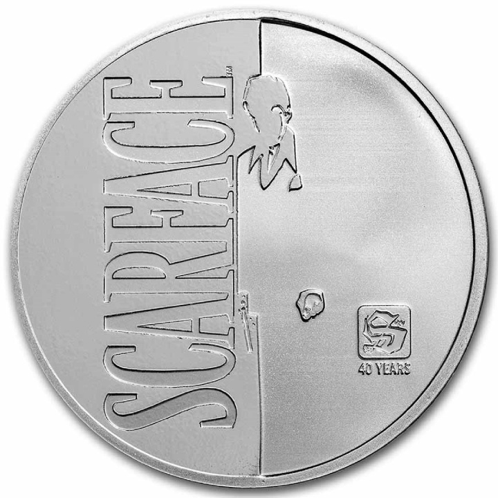 Chad: Scarface - 40th Anniversary 1 oz Silver 2023 Slab