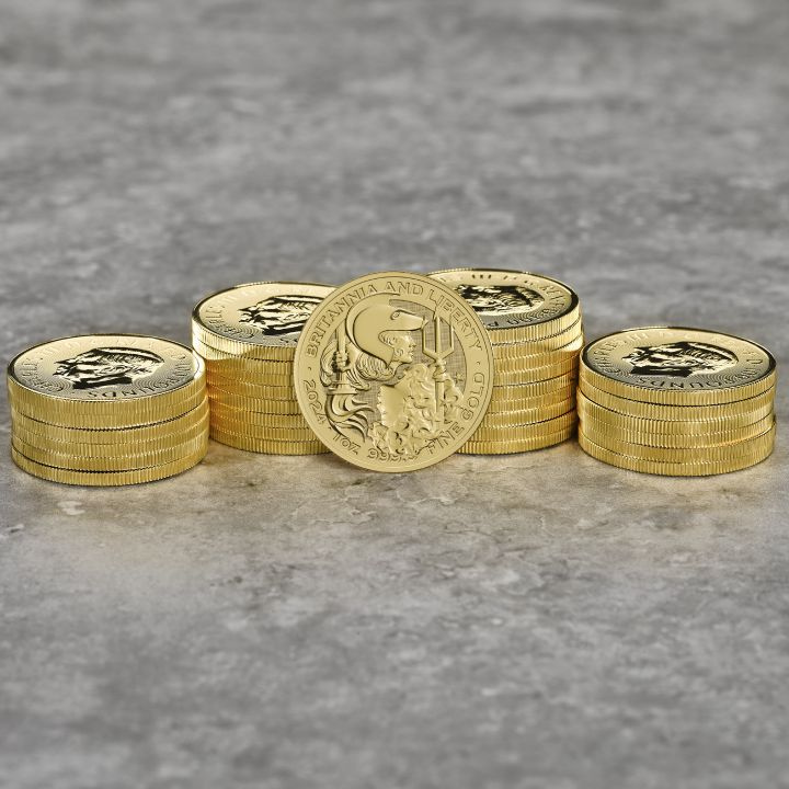 Britannia and Liberty 1 uncja Złota 2024