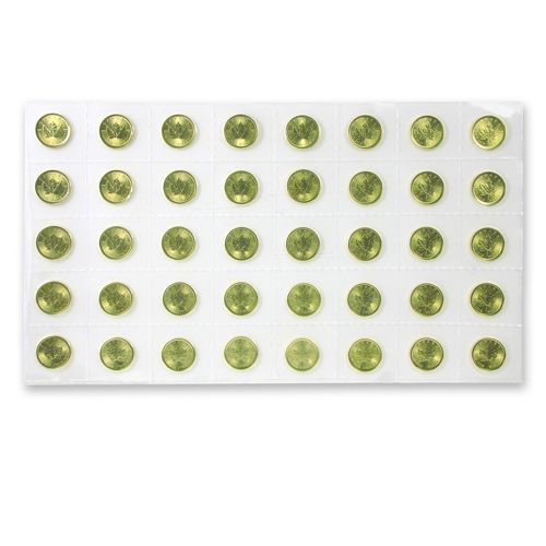 Hoja de arce canadiense 1/20 oz Oro 2017