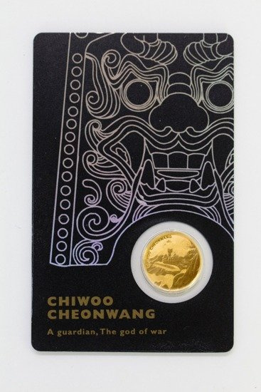 Chiwoo Cheonwang 1/10 unce zlata 2018 (černý)