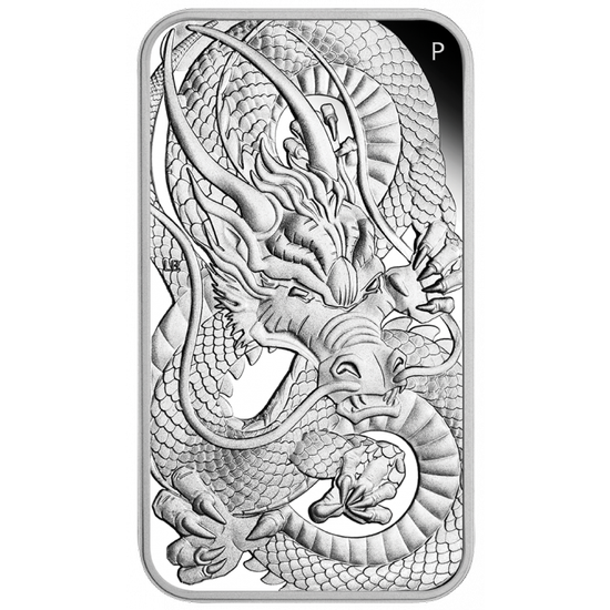 Bullion Coin Dragon 1 uncia ezüst 2021 Proof