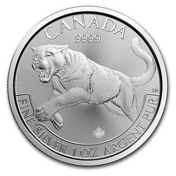 Predator: Cougar 1 oz Silver