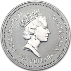 Moneda de platino Koala 1 onza Platino 1988