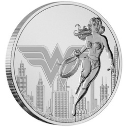 Niue: DC Comics - Wonder Woman 1 oz Silver 2021