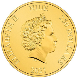 Niue: DC Comics - Wonder Woman 1 oz Gold 2021