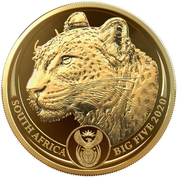 Big Five: Leopard 1 uncja Złota 2020 Proof