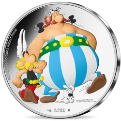 France: Asterix coloured 10 Euro Silver 2022 Proof Coin