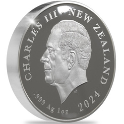 Kiwi colorata 1 oncia d'argento 2024 Proof