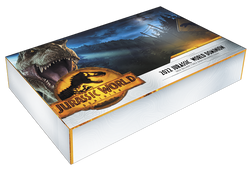 Niue: Jurassic World Dominion – T.REX színes 2 uncia ezüst 2022 Antikolt érme