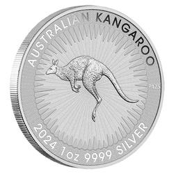 Canguro australiano 1 oncia d'argento 2024
