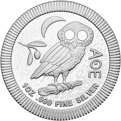 Athenian Owl 1 oz Silver Random Year