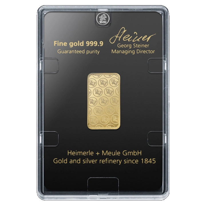 Heimerle Meule 10 g Goldbarren