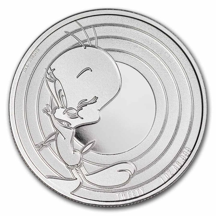 Samoa: Looney Tunes - Piolín 1 oz Plata 2023 Proof