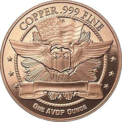 Morgan 1 oz Copper