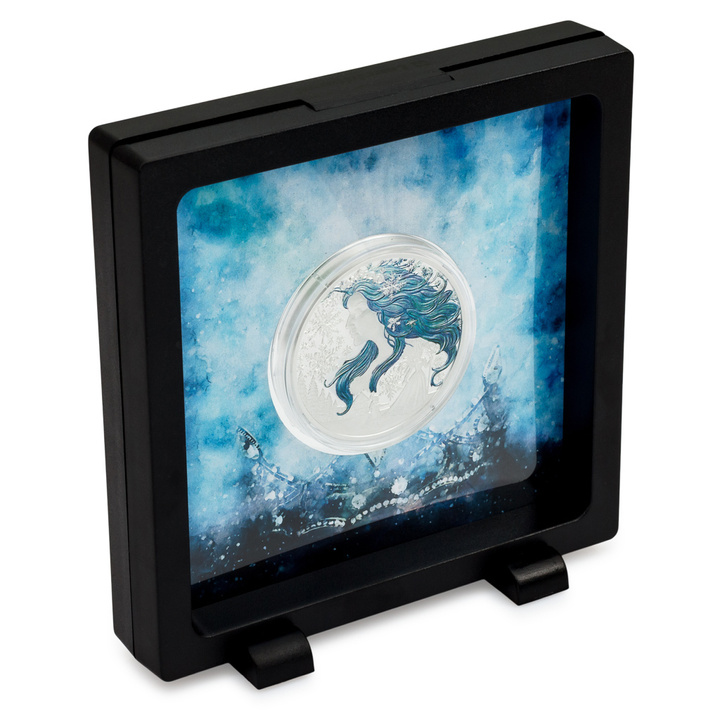 Niue: Book Templates - H. C. Andersen - The Snow Queen Coloured 29 grams Silver 2025 Proof