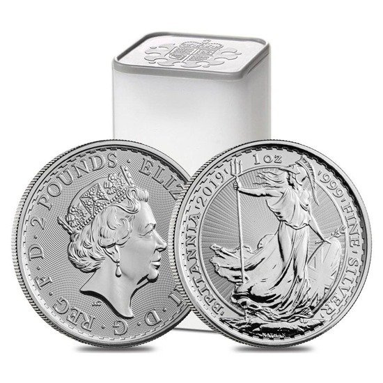 Britannia 1 uncja Srebra 2019