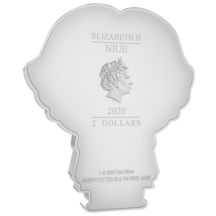Niue: Harry Potter – Ron Weasley Chibi Coin, színezett, 1 uncia ezüst, 2020, Proof